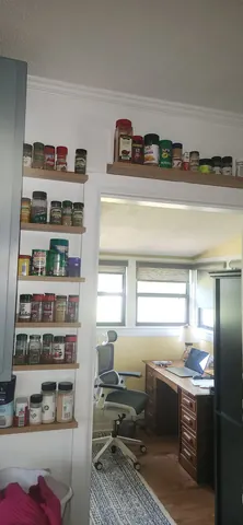Full view of completed 1942 residential kitchen makeover by local handyman